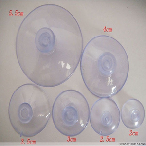 玻璃吸贴扣蘑菇头吸盘3cm-8CM单面大吸盘透明PVC吸盘无痕吸盘玩具