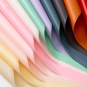 纯色防水韩素纸欧雅纸蜜糖纸鲜花包装纸玫瑰礼品塑料纸材料韩国纸