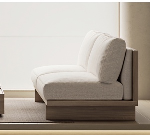 北欧日式原木风实木沙发民宿客厅单人小沙发可拆洗布艺实木椅组合