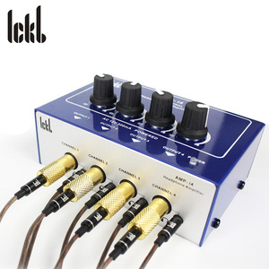 ickb  4路耳机分配器可同时接8耳机音响控制四路