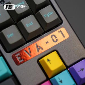 FBB视物所EVA初号机金属贴纸二号机新世纪福音战士机械键盘笔记本
