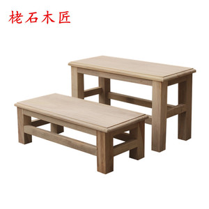 定制原木实木木凳矮凳整板凳垫高凳踏脚凳香樟木高低凳台阶凳风格
