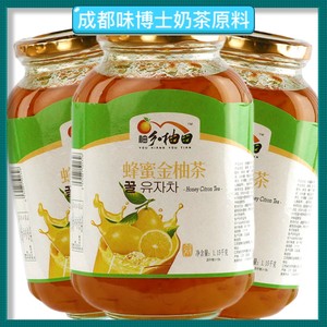 柚乡柚田蜂蜜金柚茶蜂蜜柚子茶1150g意蜂柚子茶蜂蜜柠檬茶