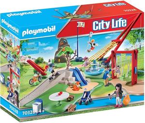 playmobil70328摩比世界儿童公园玩具圣诞节生日礼物拼插积木