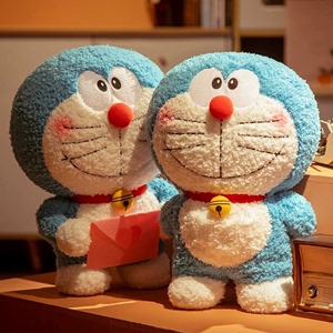 哆啦a梦公仔机器猫玩偶蓝胖子抱枕毛绒玩具送女生小朋友生日礼物