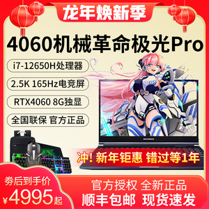 机械革命极光pro/旷世G16/ 蛟龙16Pro/耀世游戏本4060笔记本电脑