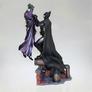 现货 DC漫画系列 蝙蝠侠VS小丑 蝙蝠侠 大战 雕像模型盒装手办