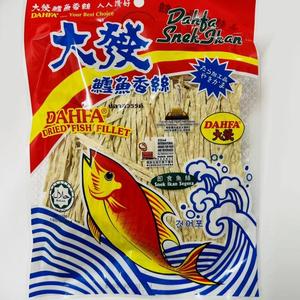 马来西亚特产 大发鳕鱼香丝 零食海味即食鱼丝120克