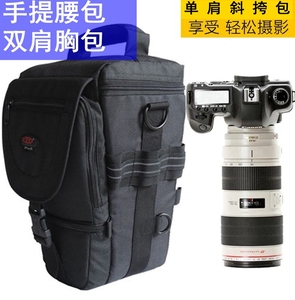 70200长焦镜头R5摄影6D2可带手柄单肩户外旅行多功能单反相机背包