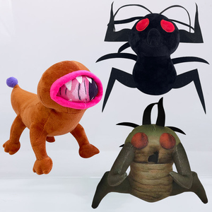 致命公司绿色虫子黑色怪物蜥蜴玩偶游戏周边炸弹人弹簧怪毛绒玩具