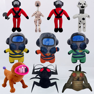 跨境新款致命公司毛绒玩具Lethal Company面罩公仔虫子弹簧怪玩偶