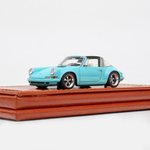 Make up 1:64 保时捷 Singer Targa 911 树脂汽车模型 收藏送礼