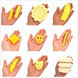 手指饼干挞底壳菠萝条水果芒果块笑脸小熊薯饼宽薯条三层松饼模具