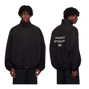 Acne Studios 男女同款 纯色水洗做旧1996冲锋衣夹克外套女B90707