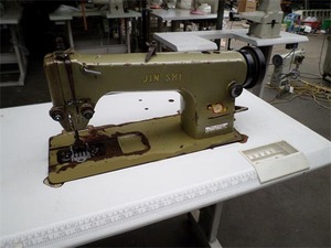 单同步双针二手金狮牌  窗帘双线平缝机 缝纫机针车低价处理