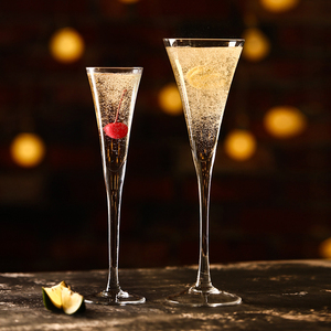 V型鸡尾酒杯水晶玻璃杯香槟杯创意马天尼杯高脚气泡酒杯红酒杯子