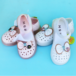 阿曼迪童鞋夏季包头可爱女童宝宝鞋子中童时装鞋时尚软底公主凉鞋
