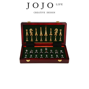 JOJO'S L. PD.Words.象棋金属棋子棋类游戏桌上国际象棋 | 词描