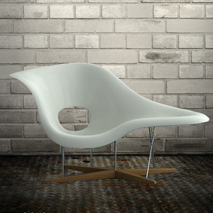 创意艺术埃姆斯名师设计贵妃淑女玻璃钢浮云椅 鸭形白云单人躺椅