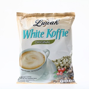印尼进口咖啡露哇猫屎白咖啡原味400g（20小包）速溶三合一咖啡粉
