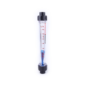 塑料管式转子DN15/25/32长管浮子液体水流量计UPVC