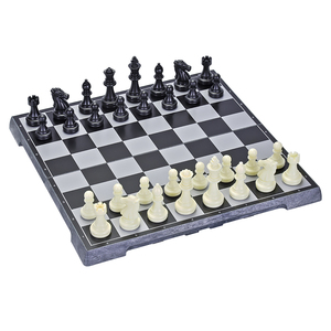 UB国际象棋儿童小学生教学带磁性黑白棋子便携折叠棋盘内置棋子盒