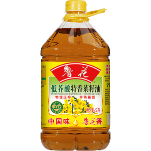 【鲁花直营】 鲁花 低芥酸特香菜籽油5L 非转基因 物理压榨