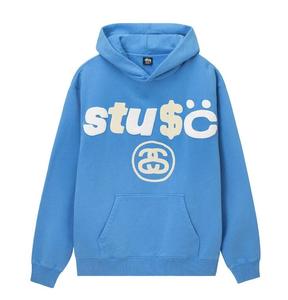 Stussy x CPFM 8 Ball Pigment Dyed Hoodie 联名 卫衣 蓝色