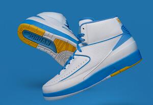 AIR JORDAN 2 Melo PE 篮球鞋 AJ2安东尼白蓝掘金甜瓜385475-122