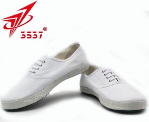 正品3537小白鞋女男网球鞋帆布鞋运动鞋田径鞋护士鞋练功鞋舞蹈鞋