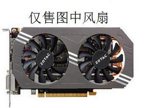索泰GeForce GTX 970 4GB  显卡风扇 GA81S2U  4线温控调速风扇