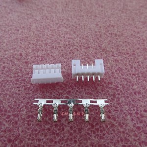 鼠标线插座 XH2.0-5P  2.0mm间距  插座+插头+接插件簧片
