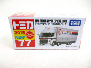 TOMICA多美卡77号 日野 HINO 日本通运卡车 日版塑封套绝版