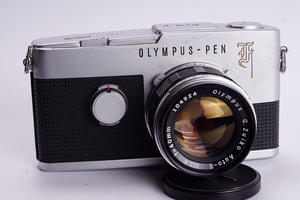 奥林巴斯 OLYMPUS PEN F 40/1.4 套机 半格 72张 胶片 相机