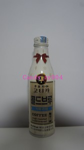 可口可乐-2019年韩国乔雅咖啡红领结-白冷泡拿铁铝瓶 包邮