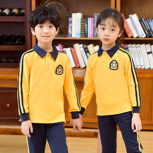 校服套装儿童装运动服中小学生班服2023新款春秋季韩版幼儿园园服