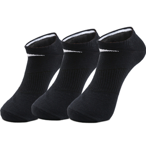 NIKE耐克袜男袜女袜透气舒适耐磨三双装短筒运动袜SX4705-001-101