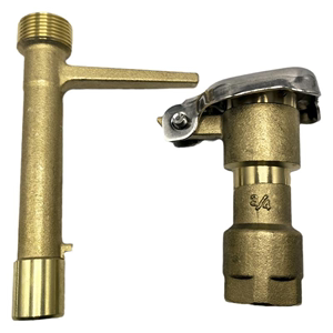 6分黄铜快速取水阀杆 铜绿化取水器 取水阀钥匙洒水栓园林DN20