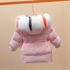 女童宝宝加厚棉衣冬装2020新款韩版儿童小童冬季三岁洋气棉袄外套