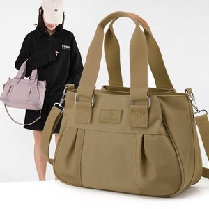 女士新款包包手提包五层尼龙女包帆布包大容量包秋冬防水包单肩包