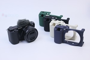 适用相机包Sony/索尼ZV-E10L硅胶套数码vlog微单相机ZVE10 保护套