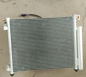 丽驰电动汽车配件 丽驰E9 V5冷凝器水箱E9冷凝器风扇空调原厂配件