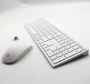 惠普hp欧版高端超薄静音无线键盘鼠标套装笔记本键盘商务办公