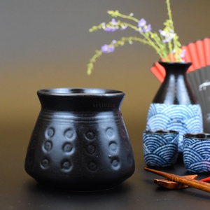 台面陶罐坂岛家用日式陶瓷筷子筒厨房筷篓沥水筷筒存放架筷笼包邮