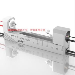 原创双自锁铝合金CNC四线电池架 夹具 BF-2A 适用18650 AA AAA等