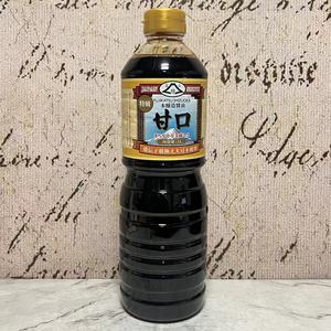 临期特卖 日本进口富士胜特级酿造酱油甘口1升 佐餐烹饪调味酱油