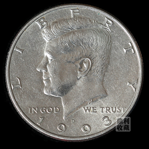 满30包邮 美国50美分 1/2半美元鹰版30.6mm魔术美洲外国硬币钱币