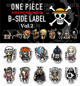 B-SIDE LABEL 海贼王 ONE PIECE 贴纸 车贴 卡贴 旅行箱贴 第二弹