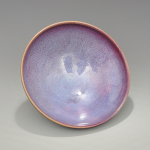 宋 均窑 玫瑰紫釉 深斗茶碗 古董瓷器古玩古瓷器 老物件旧货收藏