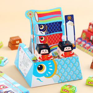 日本进口Tirol松尾鲤鱼什锦夹心巧克力限定版零食礼盒儿童节礼物